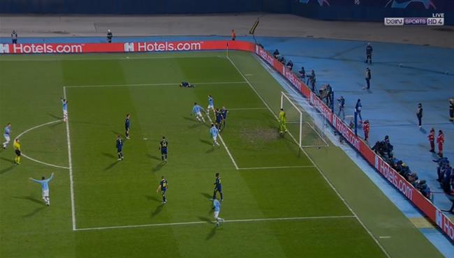 هدف تعادل مانشستر سيتي المثير مع دينامو زغرب 1 1 دوري ابطال اوروبا