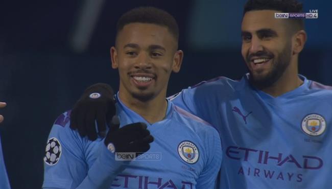 هاتريك جابريل خيسوس امام دينامو زغرب في دوري ابطال اوروبا