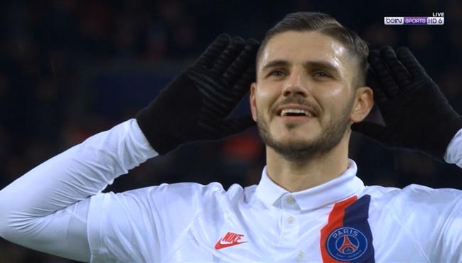 هدف باريس سان جيرمان الاول في مرمي جلطة سراي 1 0 ايكاردي