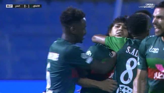 هدف فوز الاتفاق علي الفتح 1 0 الدوري السعودي