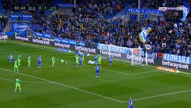 اهداف مباراة ليجانيس وديبورتيفو الافيس 1 1 الدوري الاسباني