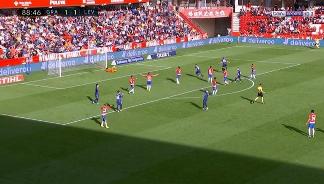 اهداف مباراة ليفانتي وغرناطة 2 1 الدوري الاسباني