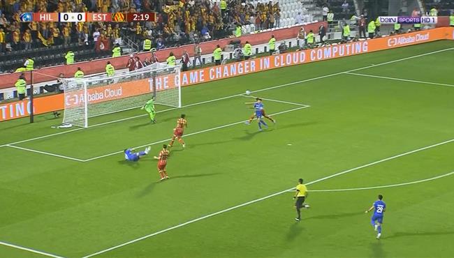 كارلوس ادواردو كاد ان يسجل هدف الهلال الاول امام الترجي في كاس العالم للانديه