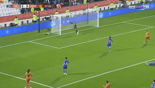 انقاذ مذهل من عبدالله المعيوف لمرمي الهلال امام الترجي في كاس العالم للانديه