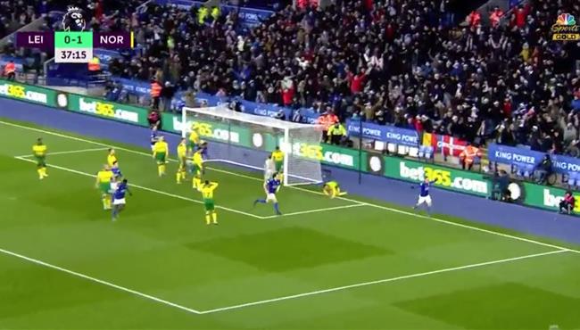 اهداف مباراة ليستر سيتي ونورويتش 1 1 الدوري الانجليزى