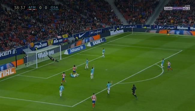 انقاذ خرافي من حارس اوساسونا يمنع هدف محقق لـ جواو فيليكس