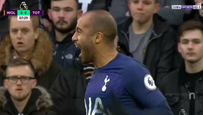 هدف لوكاس مورا الرائع في مرمي ولفرهامبتون بالدوري الانجليزي