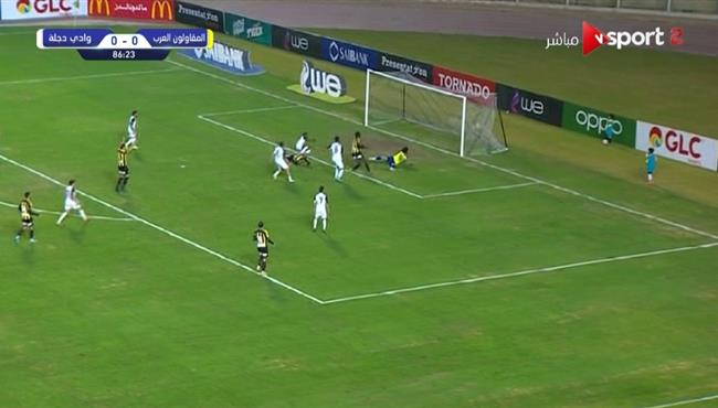 هدف فوز وادي دجلة علي المقاولون العرب 1 0 الدوري المصري