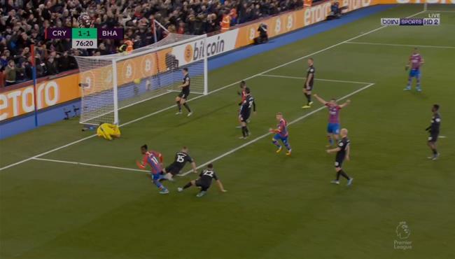 اهداف مباراة كريستال بالاس وبرايتون 1 1 الدوري الانجليزي