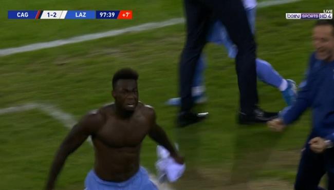 ريمونتادا قاتلة لاتسيو يسجل هدفين بعد الدقيقة 90 امام كالياري في الدوري الايطالي