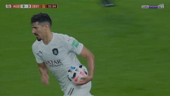 هدف السد الاول في مرمي الترجي بغداد بونجاح