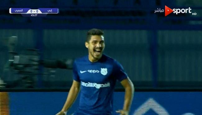 هدف محمد الشريف في مرمى المصري