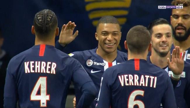 هدف مبابي في مرمي لو مان كأس فرنسا