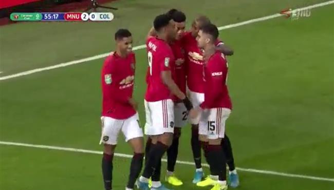 اهداف مباراة مانشستر يونايتد كولشستر يونايتد 3 0 كاس الرابطة الانجليزية