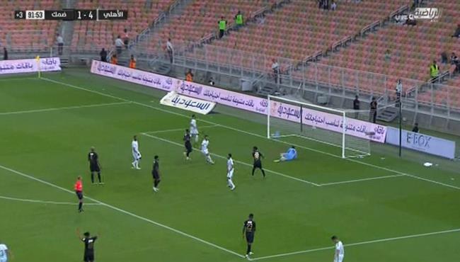 اهداف الاهلي وضمك بطولات
