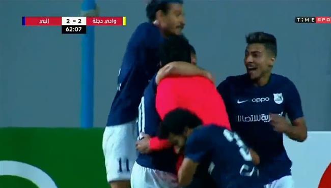 اهداف مباراة انبي ووادي دجلة 3 2 الدوري المصري