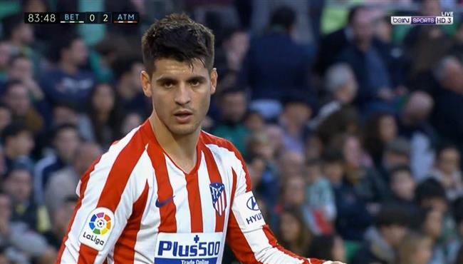 هدف موراتا الرائع بالكعب فى مرمى ريال بيتيس بالدوري الاسباني