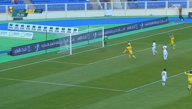 هدف تعادل النصر مع ضمك 2 2 كاس خادم الحرمين