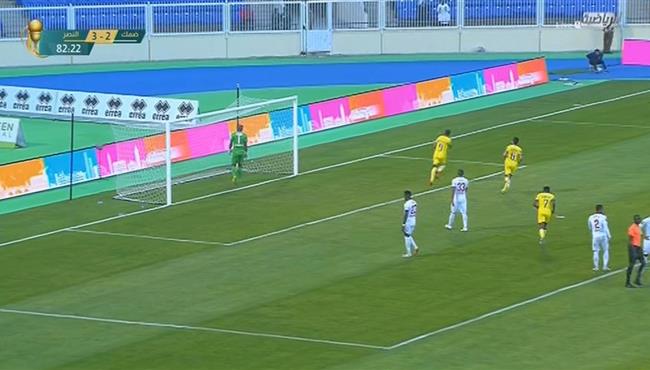 هدف النصر الثالث في مرمي ضمك 3 2 كاس خادم الحرمين