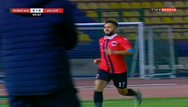 هدف اف سي مصر الاول في مرمي مصر المقاصة 1 0 الدوري المصري