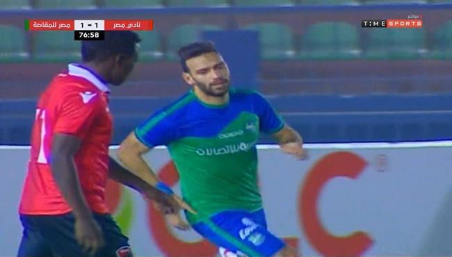 هدف مصر المقاصة الثاني في مرمي اف سي مصر ميدو جابر