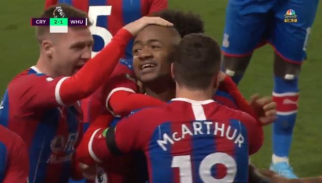 اهداف مباراة كريستال بالاس ووست هام 2 1 الدوري الانجليزي