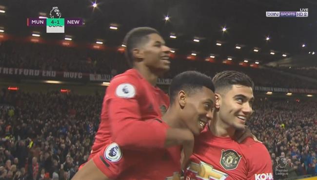 اهداف مباراة مانشستر يونايتد ونيوكاسل 4 1 تعليق حفيظ دراجي