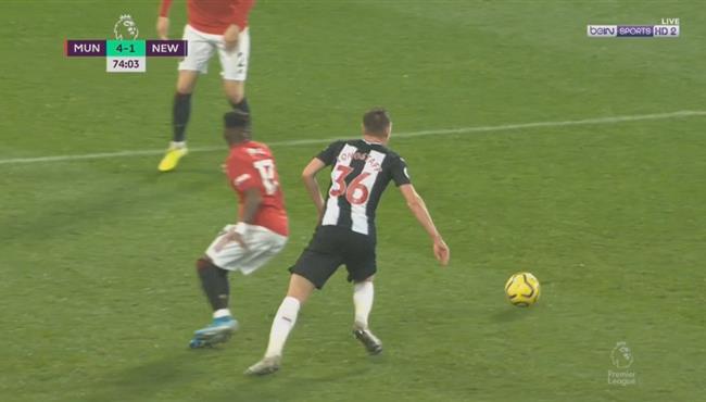 كوبري ممتع من شون لونجستاف لـ فريد كاد ان ينهيه بهدف رائع في مانشستر يونايتد