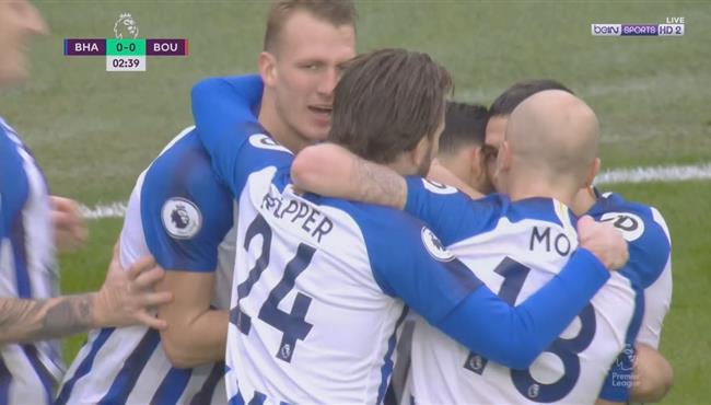 اهداف مباراة برايتون وبورنموث 2 0 الدوري الانجليزي