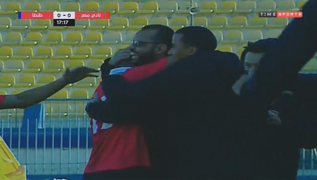 اهداف مباراة طنطا ونادي مصر 1 2 الدوري المصري