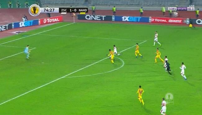 كهربا يهدر انفراد تام امام نصر حسين داي