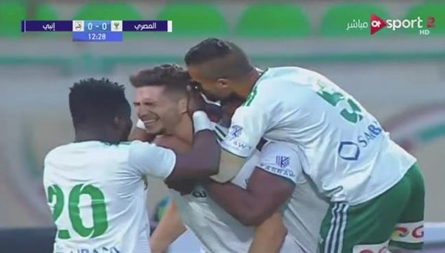 اهداف مباراة المصري وانبي 3 1 الدوري المصري