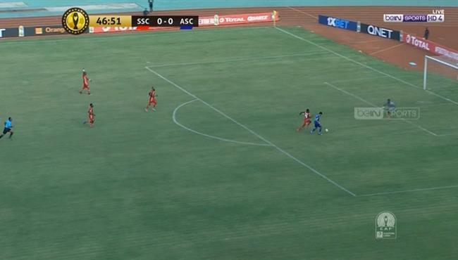 حسين الشحات يهدر انفراد امام سيمبا في دوري ابطال افريقيا