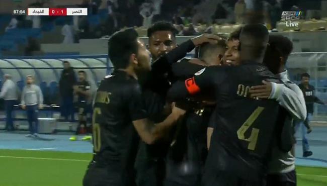 هدف فوز النصر علي الفيحاء 1 0 الدوري السعودي