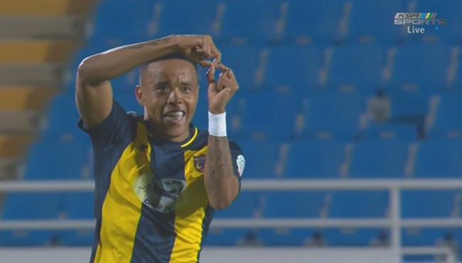 هدف تعادل الحزم مع الاهلي 1 1 الدوري السعودي