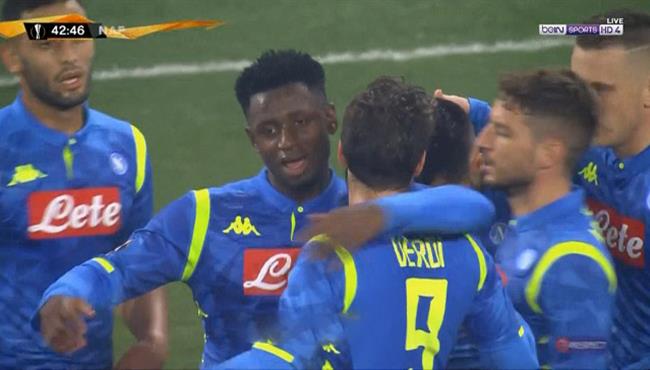 اهداف مباراة نابولي وزيوريخ 2 0 الدوري الاوروبي