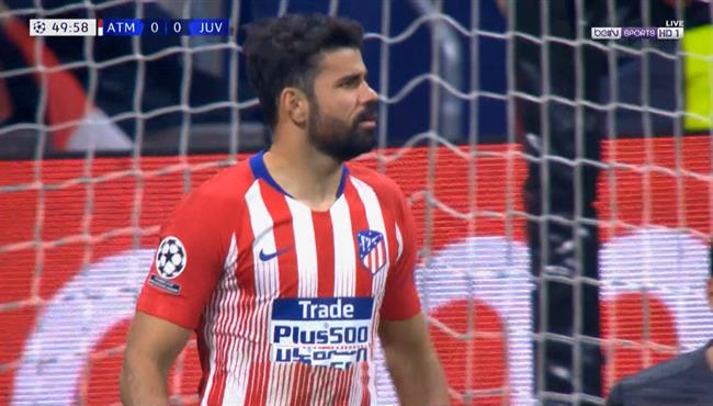 دييجو كوستا يهدر انفراد بطريقه لا تصدق في مباراة يوفنتوس واتلتيكو مدريد