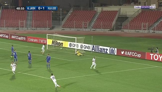 اهداف مباراة الجيش السوري وهلال القدس الفلسطيني 1 1 كأس الاتحاد الاسيوي