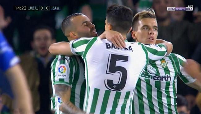 اهداف مباراة ريال بيتيس وديبورتيفو الافيس 1 1 الدوري الاسباني