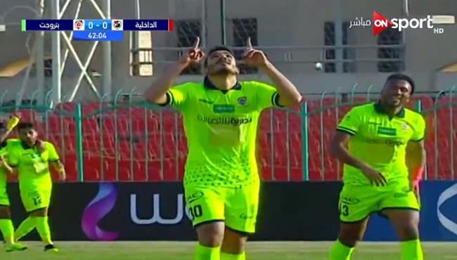 اهداف مباراة بتروجيت والداخلية 2 0 الدوري المصري