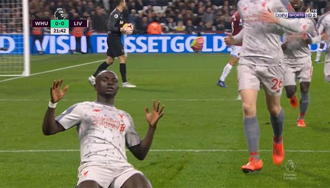 هدف ليفربول الاول في مرمي وست هام بتعليق حفيظ دراجي ساديو مانيه