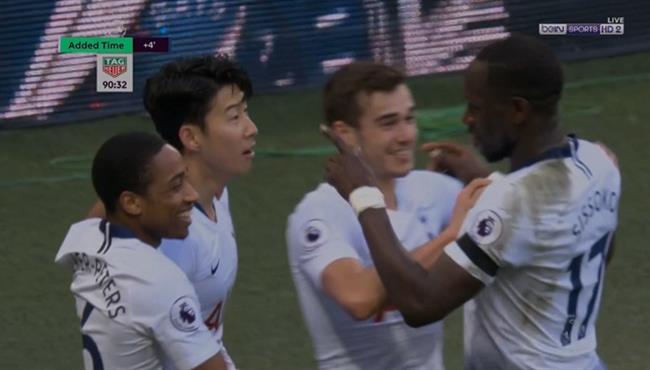 اهداف مباراة توتنهام وليستر سيتي 3 1 الدوري الانجليزي