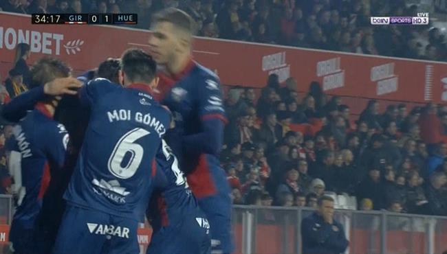 هدف رائع في مباراة هويسكا وجيرونا بالدوري الاسباني