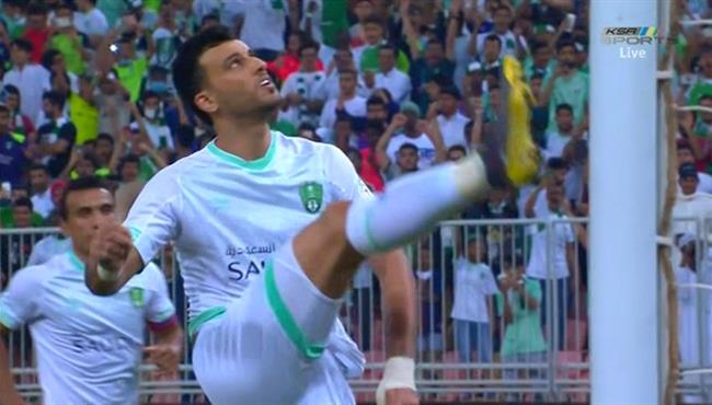 هدف عمر السومة في مرمي النصر بالدوري السعودي