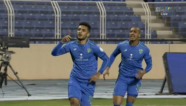 هدف الفتح الاول في مرمي الاهلي بالدوري السعودي