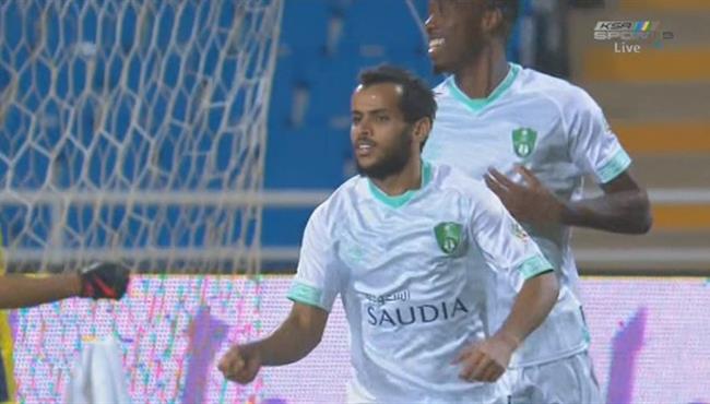 هدف الاهلي الاول في مرمي الحزم بالدوري السعودي