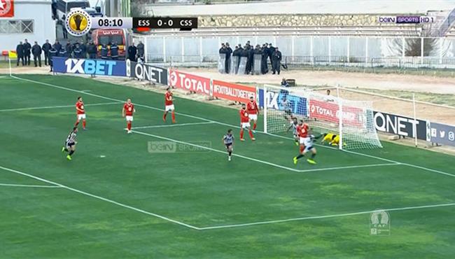 هدف الصفاقسي الاول في مرمي النجم الساحلي بتعليق عصام الشوالي