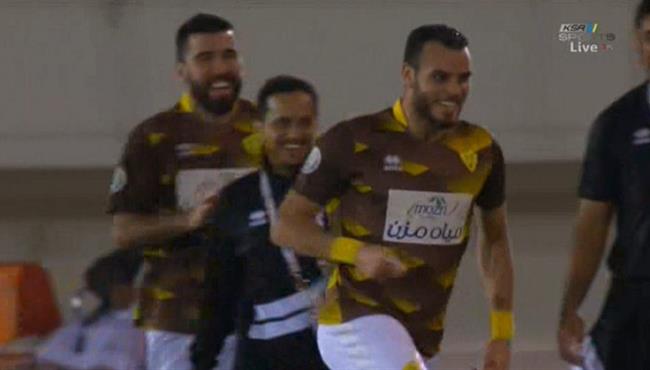هدف احمد جمعة في مباراة احد والفيصلي بالدوري السعودي