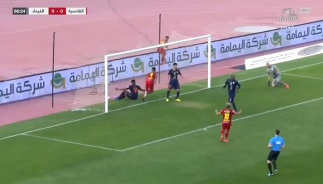 اهداف مباراة القادسية والفيحاء 2 0 الدوري السعودي