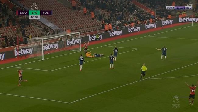 اهداف مباراة ساوثهامبتون وفولهام 2 0 الدوري الانجليزي